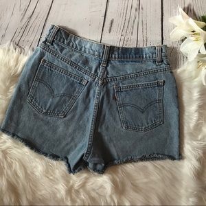 Levi's Vintage Cut-off High Waisted Shorts